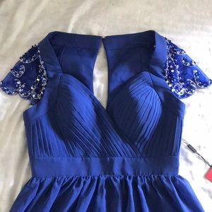 Royal Blue Dress